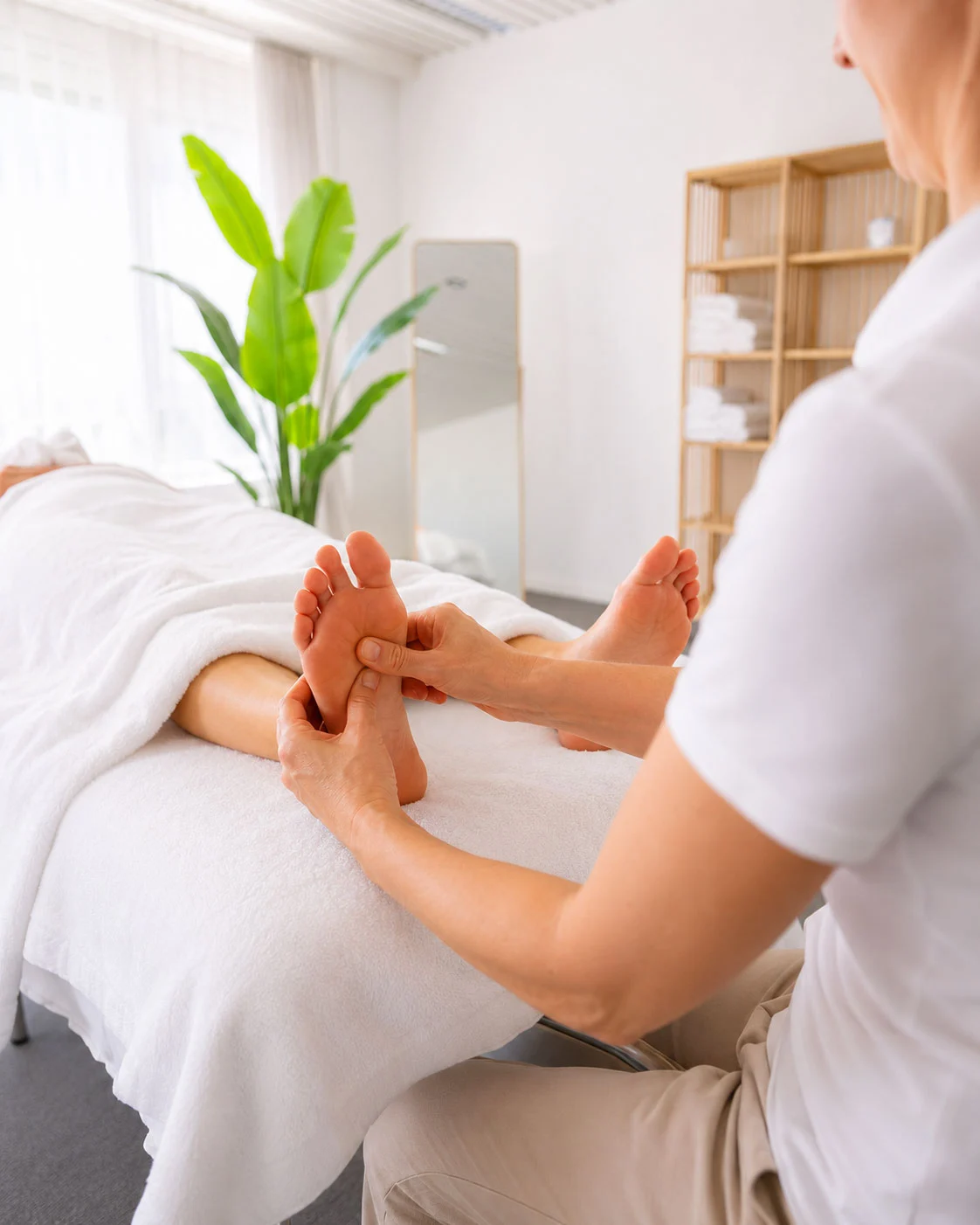 Fussreflexzonenmassage im Massage Zentrum Ostermundigen